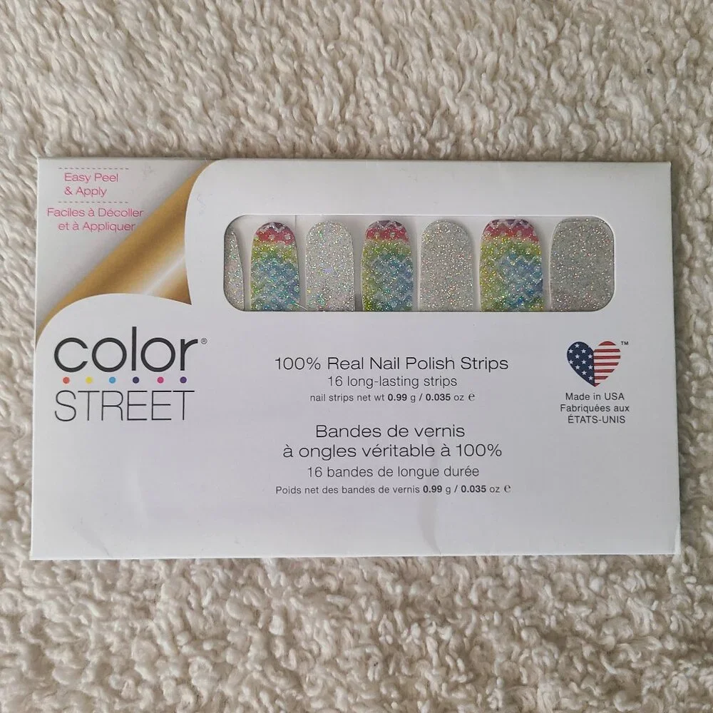 Color Street Eggs-travaganza 100% Real Nail Polish Strips